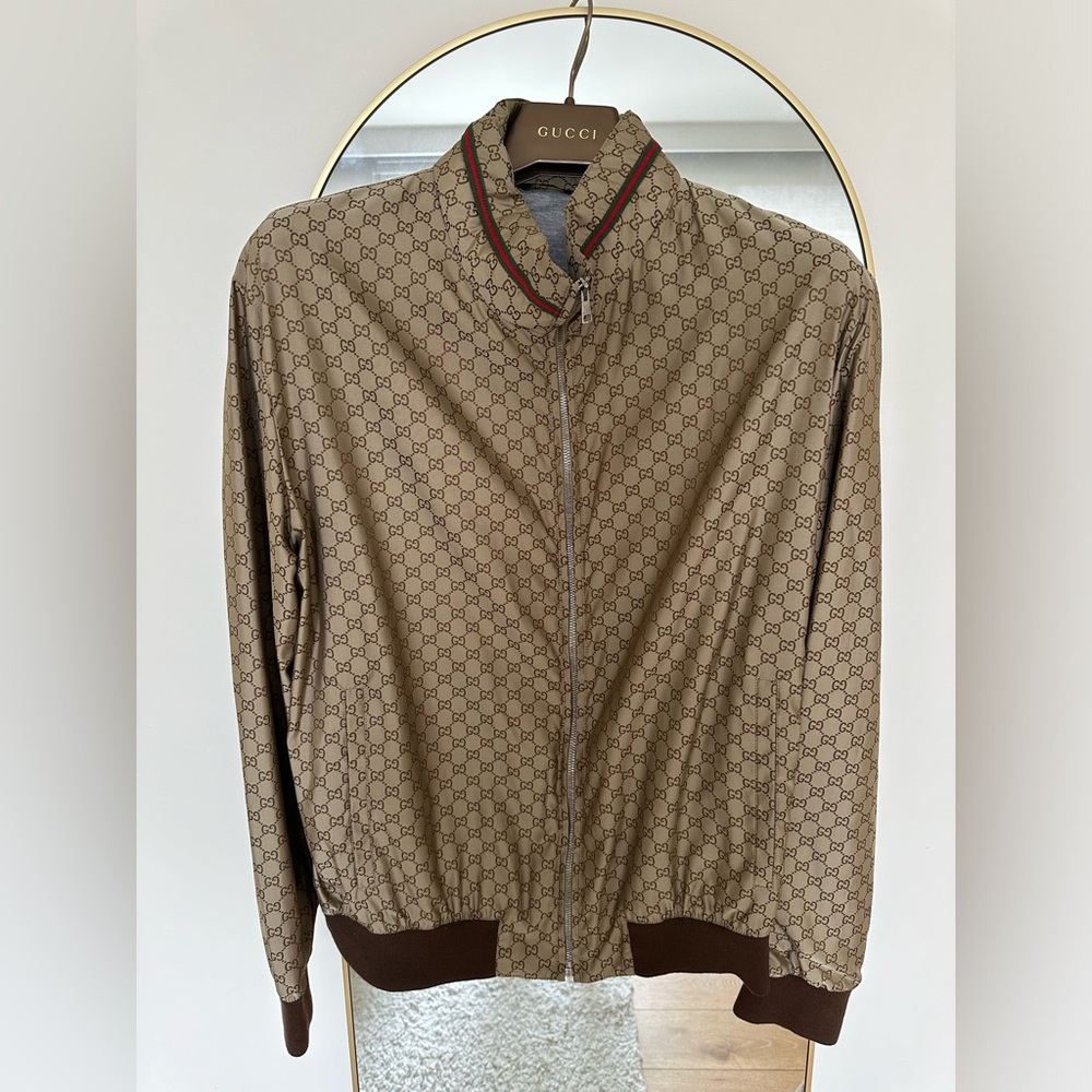 Men’s Gucci Logo Bomber
